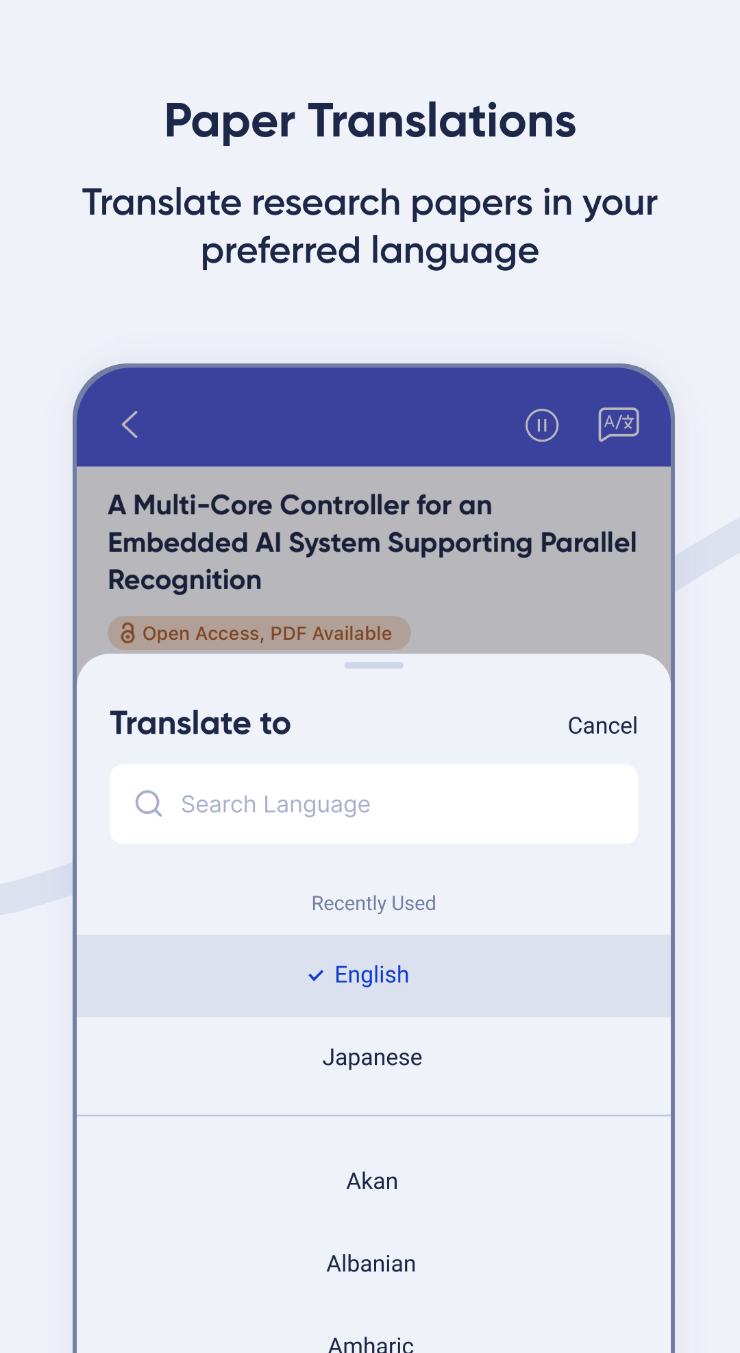 screenshot of R Discovery